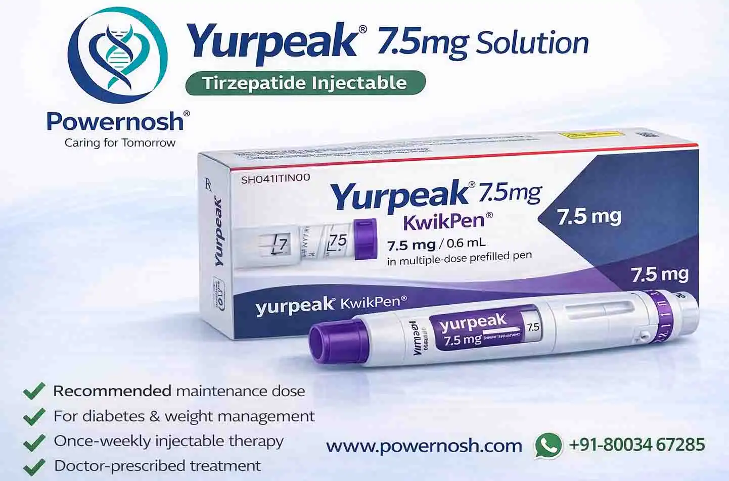 YURPEAK 7.5MG KWIKPEN